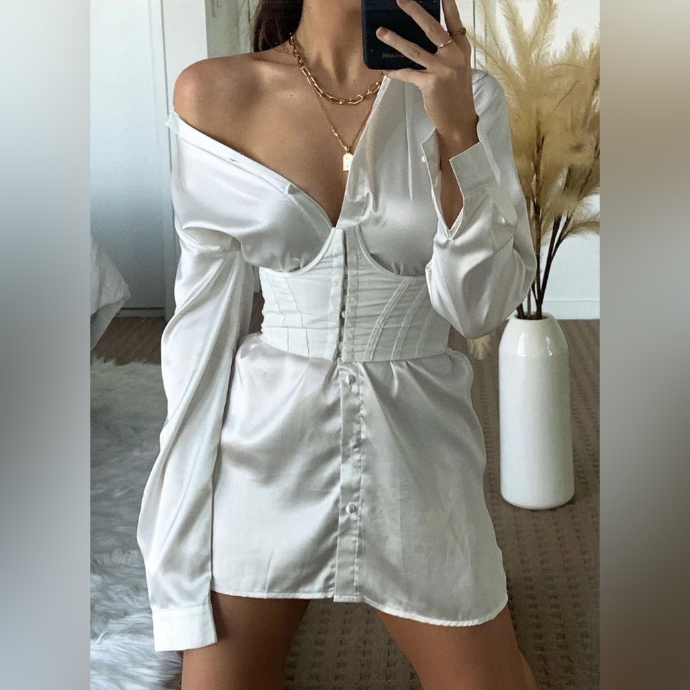 Princess Polly Saturday Sinner Corset White